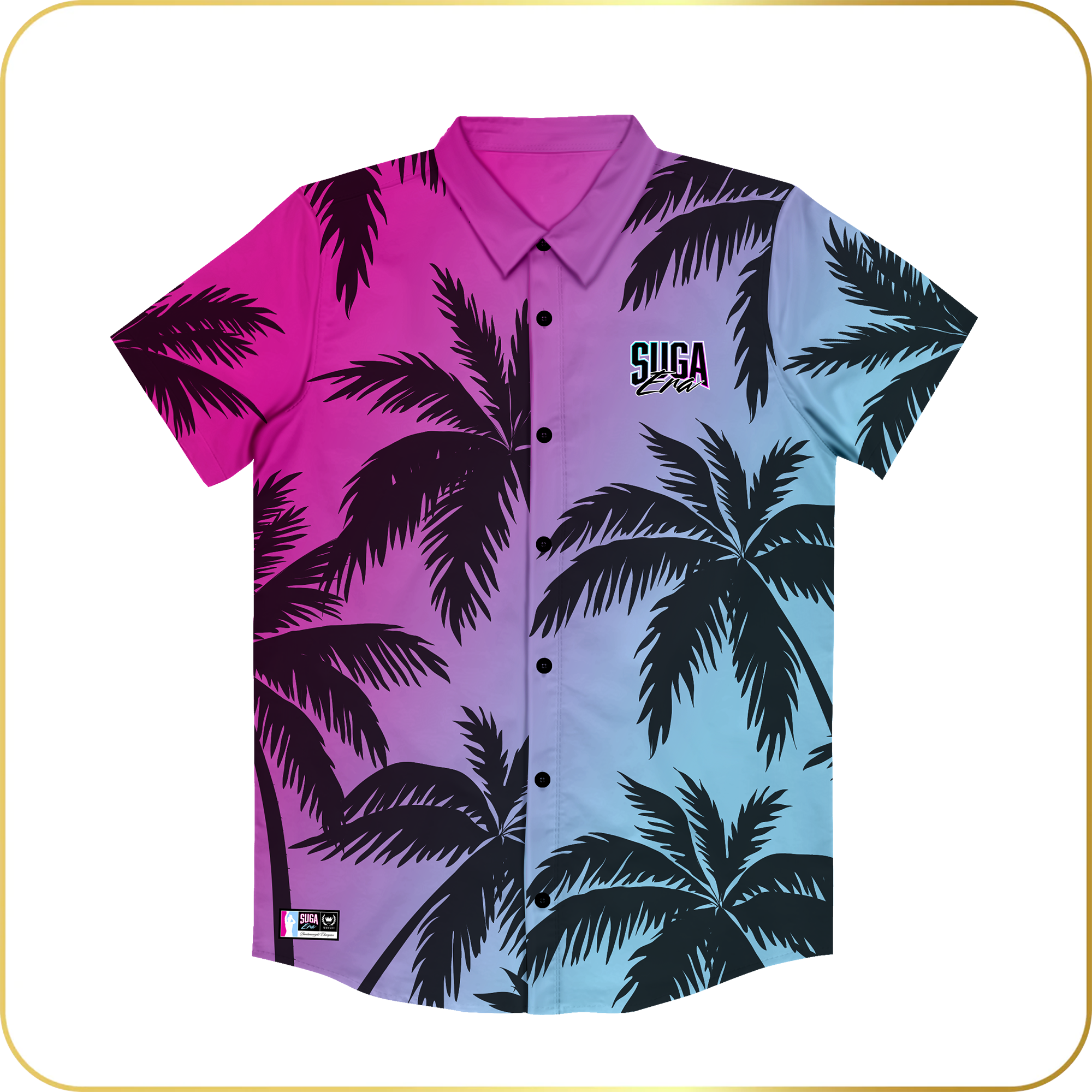 Mr. Miami Button Up