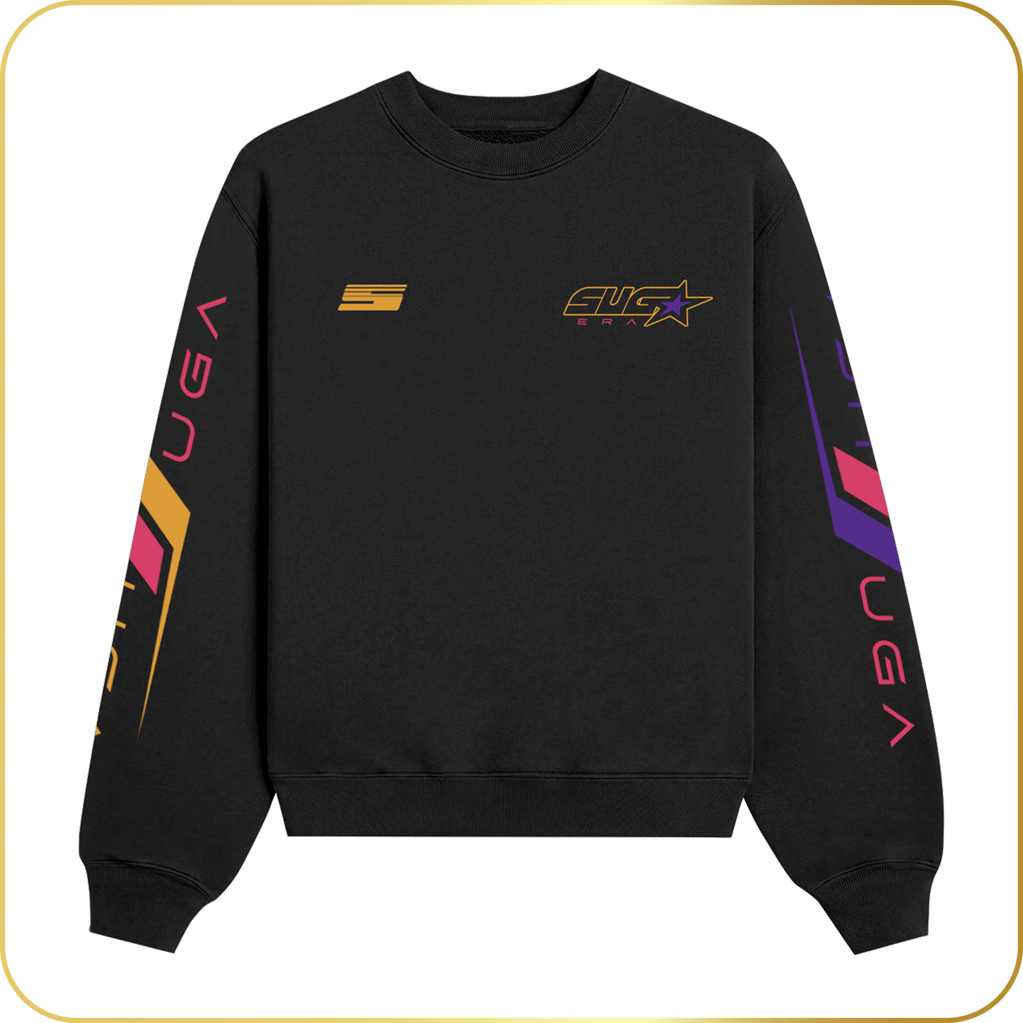 S1 Black Crewneck