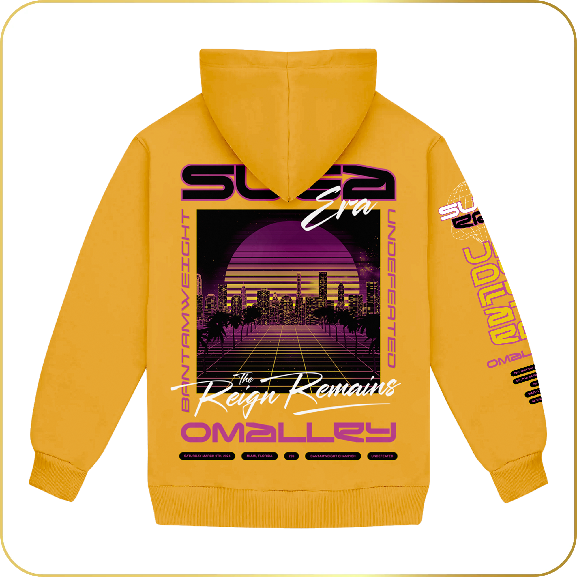 The Reign Remains Gold Hoodie