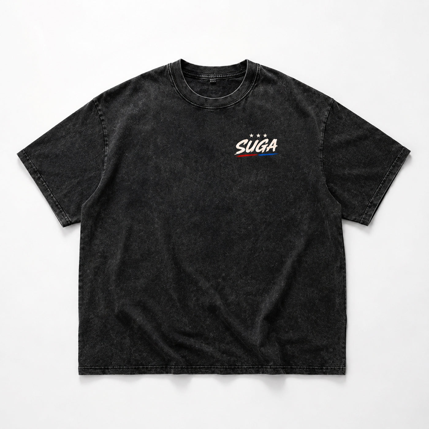 America 250 Black Snow Washed Tee