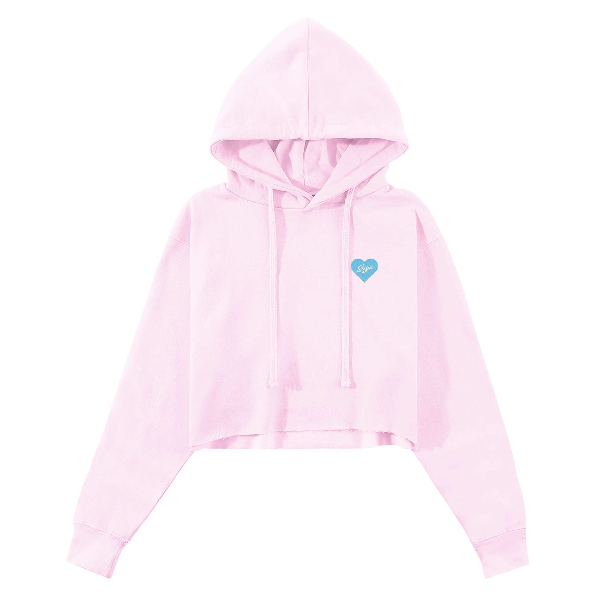 Suga Hearts Cropped Hoodie