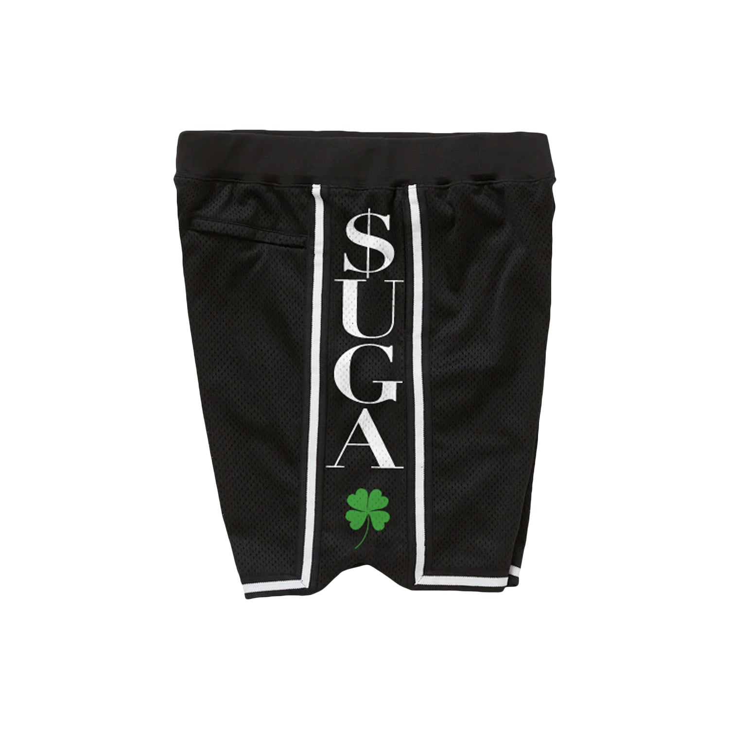 Contender Black Shorts $uga Right Side Design