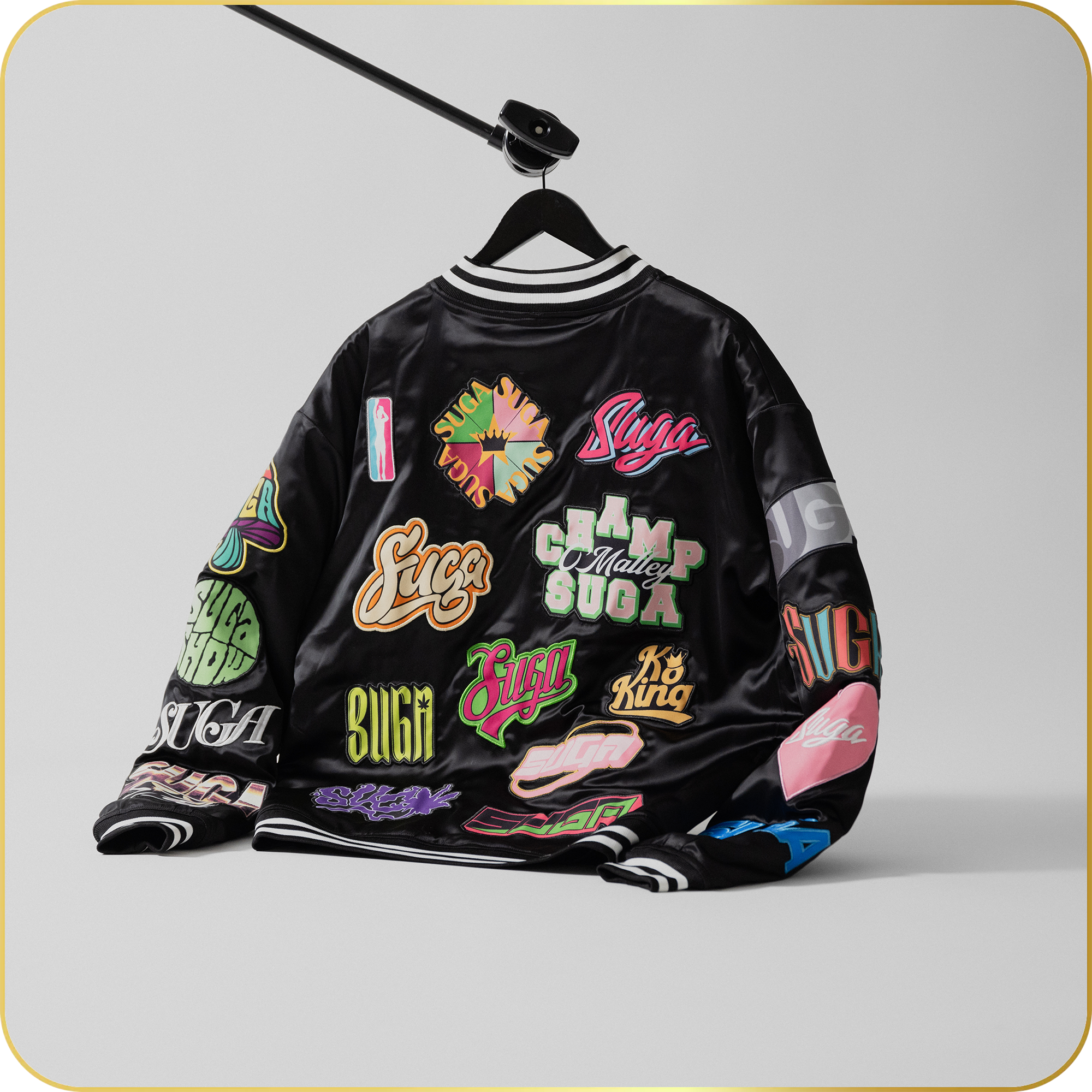 Bts suga sales bomber jacket