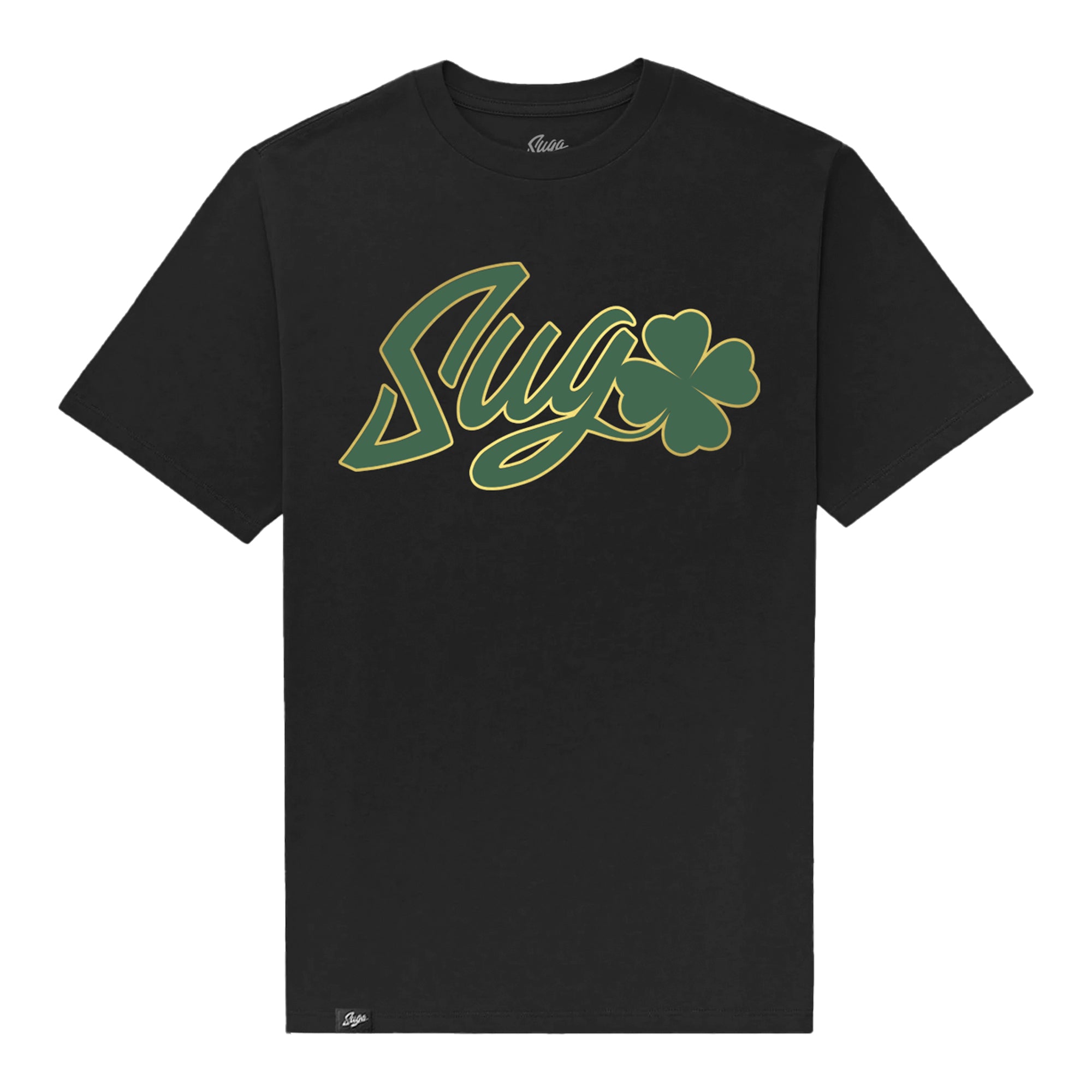 Suga Shamrock Black Tee