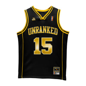 Unranked Gold/Black Jersey Front Design